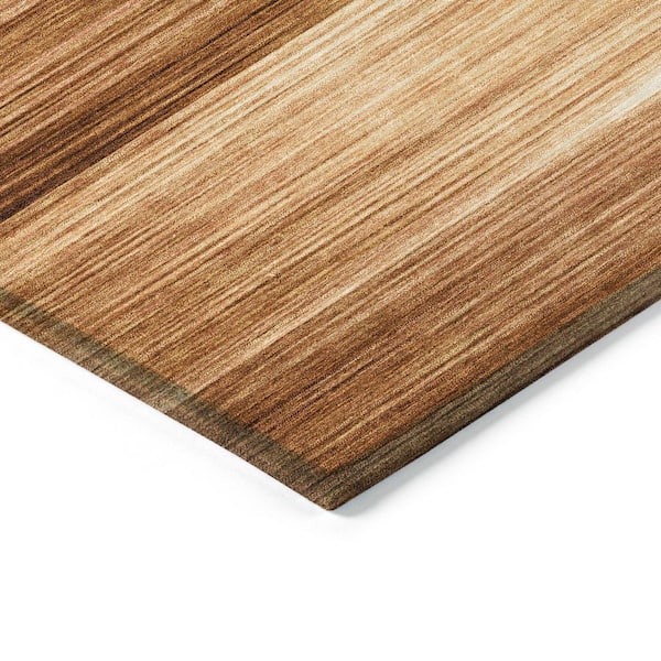 Chantille Machine Washable Indoor/Outdoor Abstract ACN2082 Paprika 1 ft. 8 in. x 2 ft. 6 in. Accent Rug