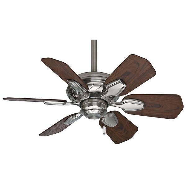 Casablanca Wailea 31 in. Indoor/Outdoor Brushed Nickel Ceiling Fan