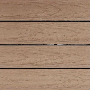 UltraShield Naturale 1 ft. x 1 ft. Quick Deck Outdoor Composite Deck Tile in Canadian Maple (10 sq. ft. per box)