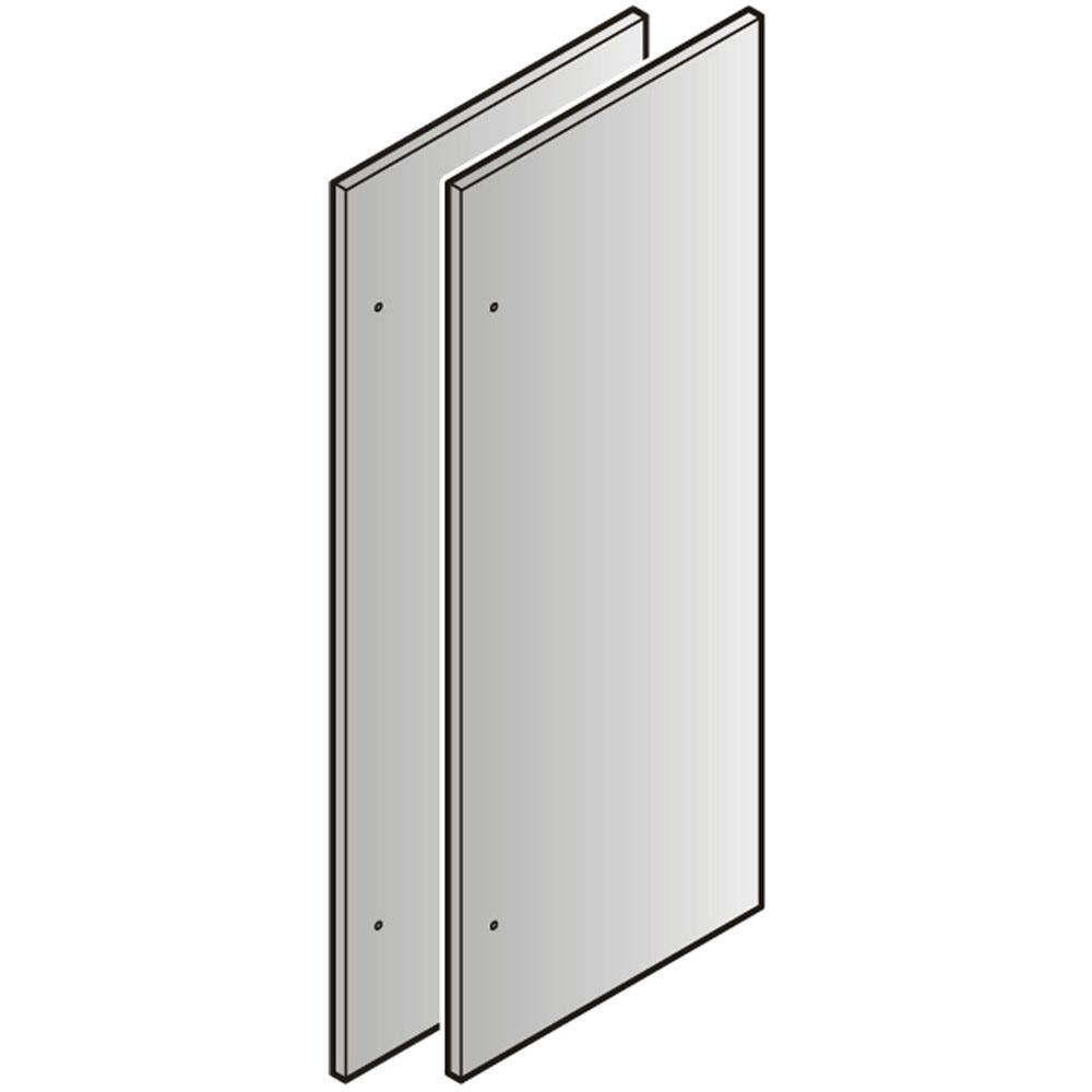 ホームズ Liebherr 84 in. Single Door Stainless Panels for HC(B)S for