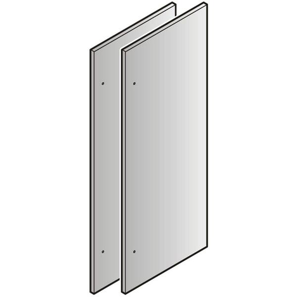 Liebherr Set of 84 in. French Door Stainless Panels for HC(B)S for Refrigerator