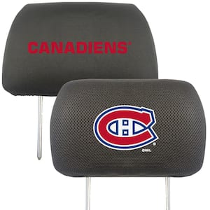 NHL - Montreal Canadiens Embroidered Head Rest Covers (2-Pack)