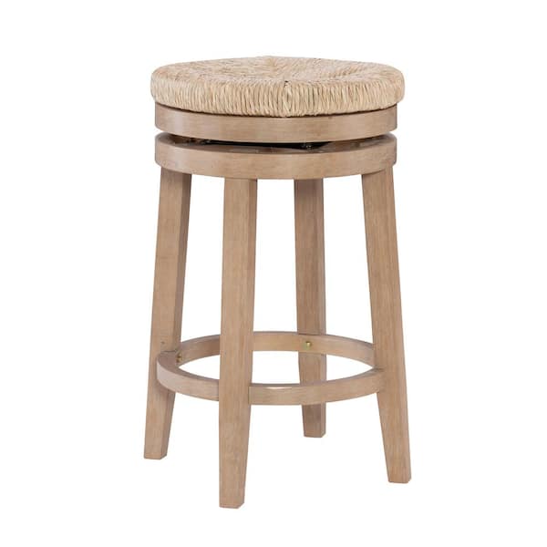 Powell Company Powell Mesquite Natural 26 in. Swivel Counter Stool