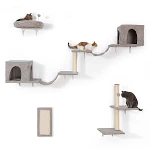 Wall-mounted Cat Shelves Cat Tree Climber Set