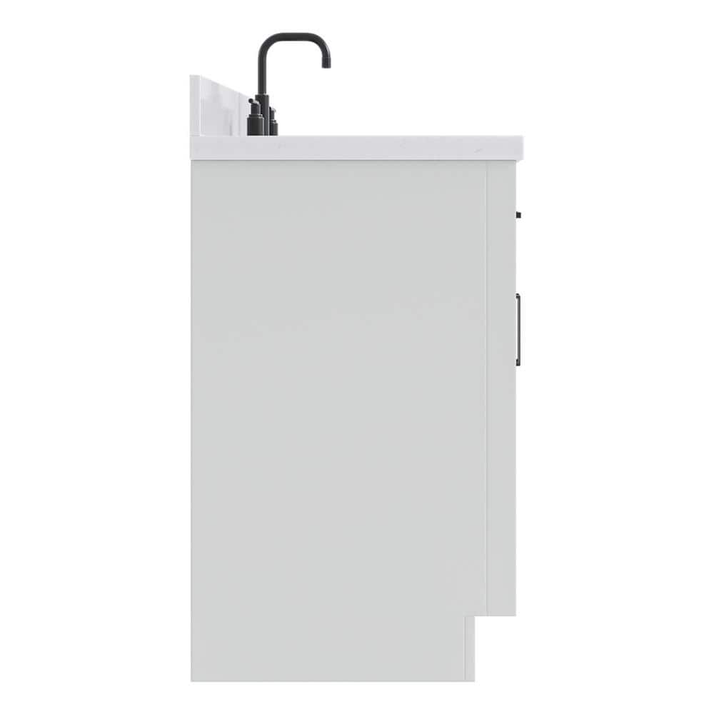 Hepburn 30" White Freestanding Single Basin Vanity Set