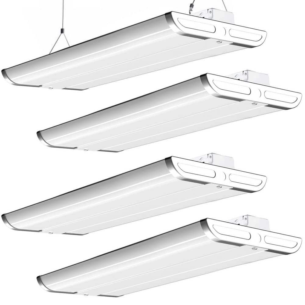 2 ft. LED High Bay Shop Light, White 200W 28000LM 5000K for Warehouse Works