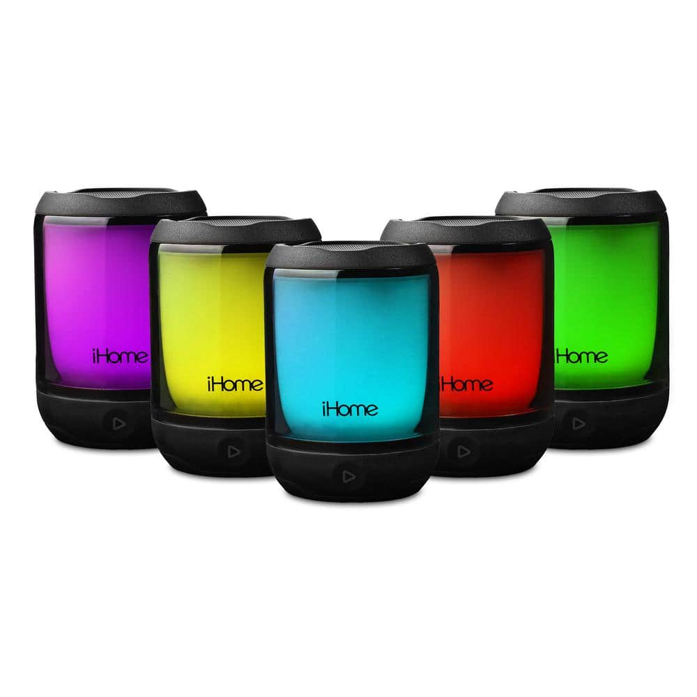 iHome PLAYGLOW MINI Rechargeable Color Changing Waterproof Bluetooth