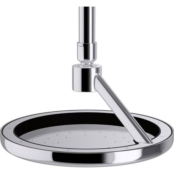 KOHLER Statement 1-Spray Patterns with 1.75 GPM 8.875 in. Ceiling Mount Fixed Shower Head in Polished Chrome