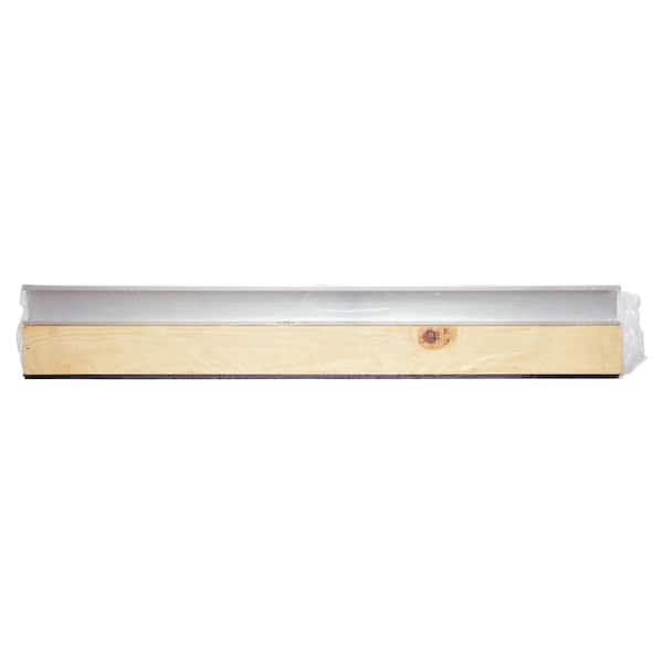 Frost King 5-5/8 in. x 3 ft. Silver& Brown Fixed Sill Threshold