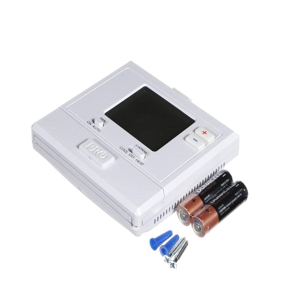 "Non-Programmable Thermostat, 4"" Display, Black/Blue, Model T701 T701" price history on PriceWatchPro
