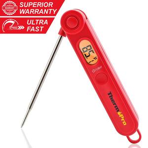 TP03A Digital Instant Read Food Meat Thermometer for Kitchen Cooking BBQ Grill Smoker and Oven with Backlight
