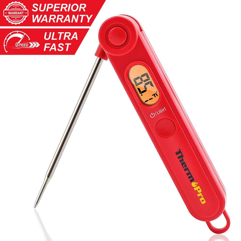 CE RoHS Instant Read Kitchen Thermometer 15min Auto Power Off Function