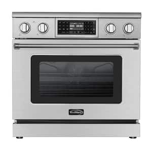 Samsung 6.3 cu. ft. Smart Wi-Fi Enabled Convection Electric Range with No  Preheat AirFry in Stainless Steel NE63A6511SS - The Home Depot