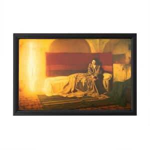 "The Annunciation" by Henry Ossawa Tanner Framed with LED Light People Wall Art 16 in. x 24 in.