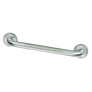 24 in. x 1-1/2 in. Concealed Screw Safety Grab Bar in Satin Nickel