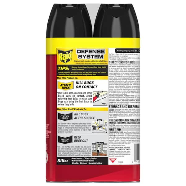 Raid Small Roach Bait and Egg Stop SCJ619863 - The Home Depot