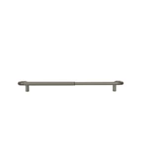 Twilight 3/4 in. Dia Single Rod 28 in. - 48 in. in Matte Nickel