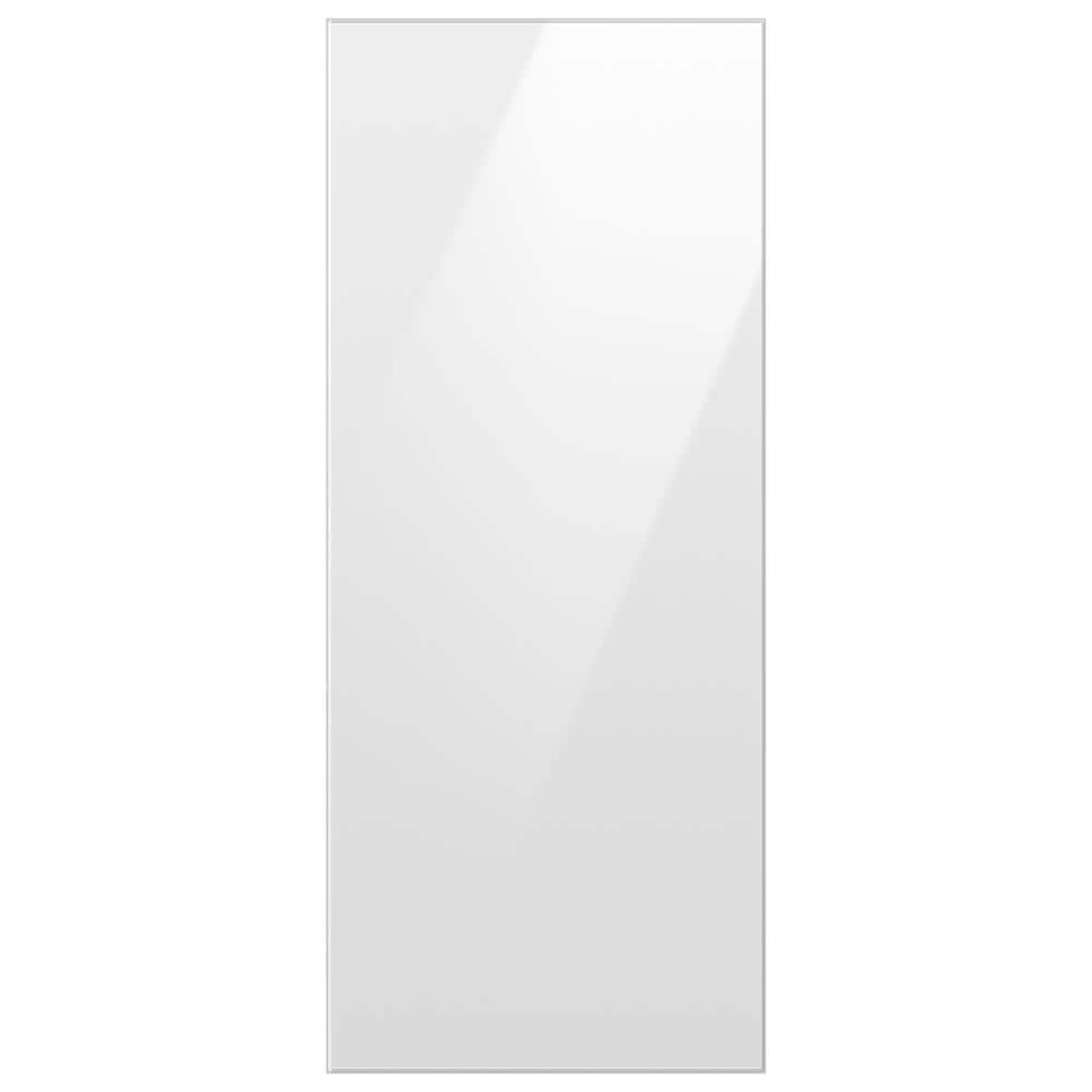 Bespoke Top Panel in White Glass for 3-Door French Door Refrigerator