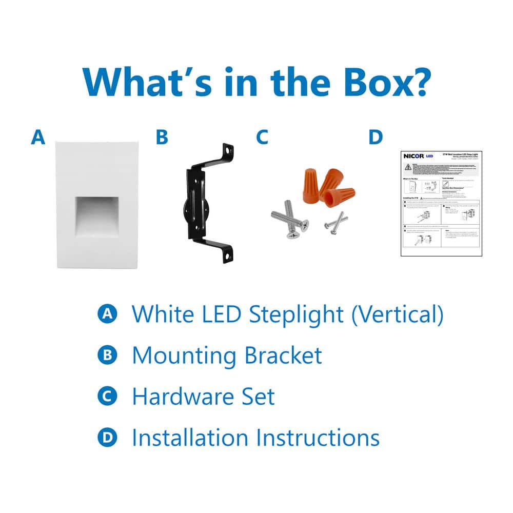 White Matte Aluminum LED Pathway Step Light