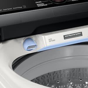 5.5 cu. ft. Extra-Large Capacity Smart Top Load Washer with Auto Dispense System in Ivory