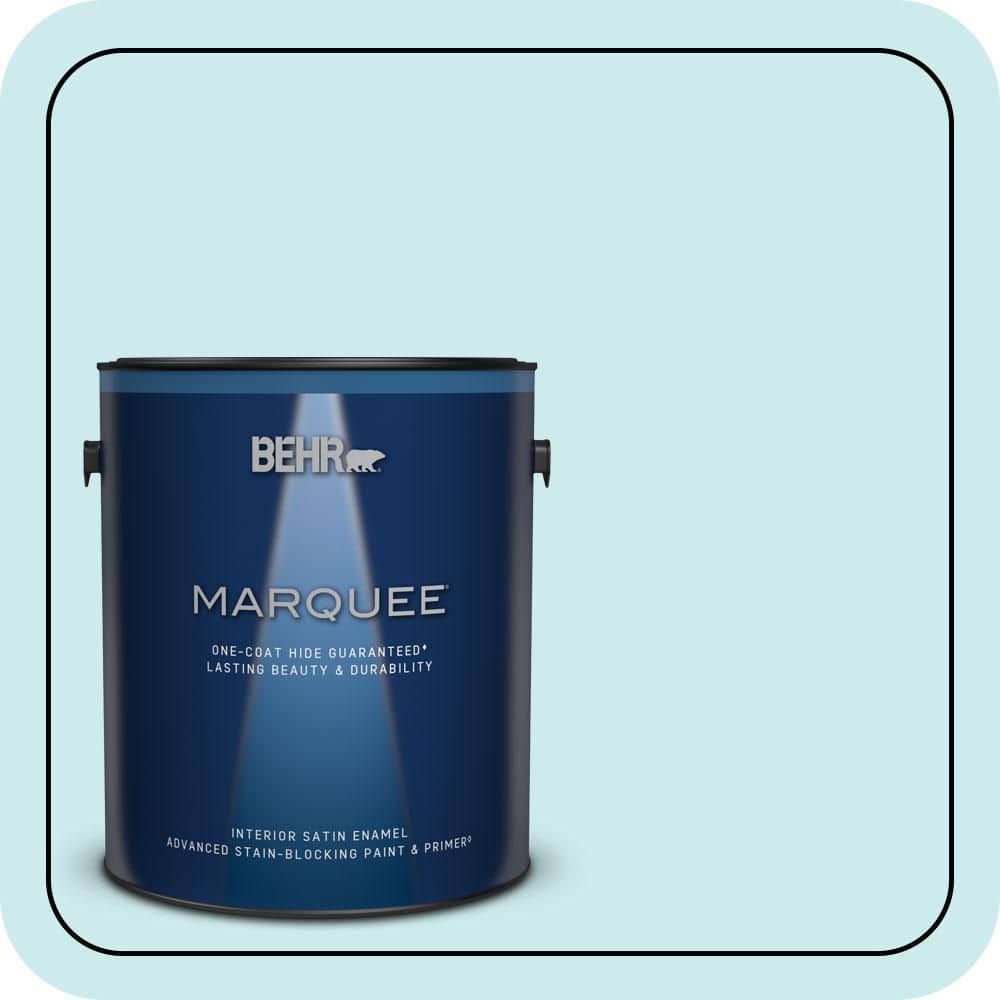 1 gal. #520C-2 Fountain Spout Satin Enamel Interior Paint & Primer price history on PriceWatchPro