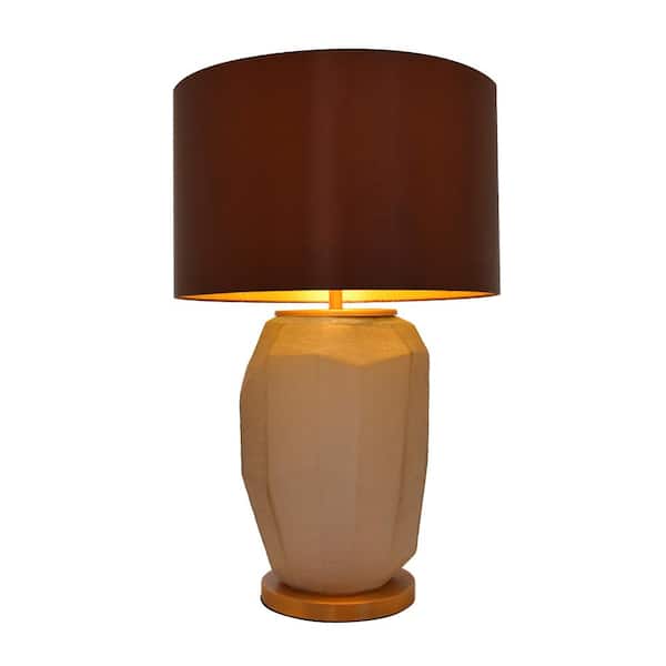 Verraad bijtend barsten CARRO Iris Big 30 in. Apricot Indoor Table Lamp AT-G30011A1 - The Home Depot