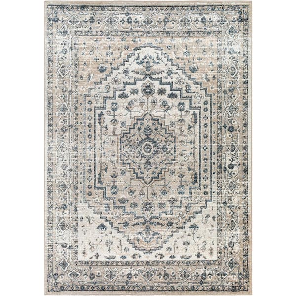 Artistic Weavers Kassidy Gray 5 ft. x 7 ft. Traditional Indoor Area Rug
