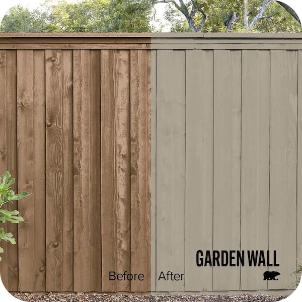 5 gal. #730D-4 Garden Wall Solid Color House and Fence Exterior Wood Stain
