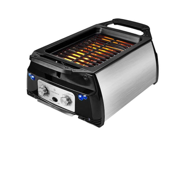 12 Electric Stainless Steel Indoor Grill