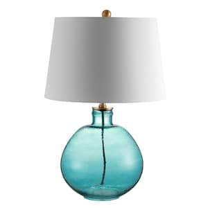 Rasby 27 in. Blue Table Lamp