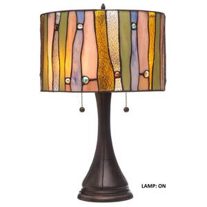 Dark Walnut Table Lamp, Adesso 4050 15 Lexington Table Lamp