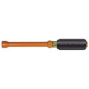 9/16 in. Insulated Nut Driver with 6 in. Hollow Shaft- Cushion Grip Handle