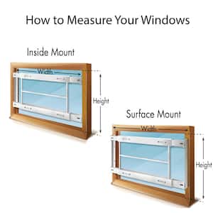 Removable 29 in. to 42 in. Adjustable Width 8-Bar Window Guard, White