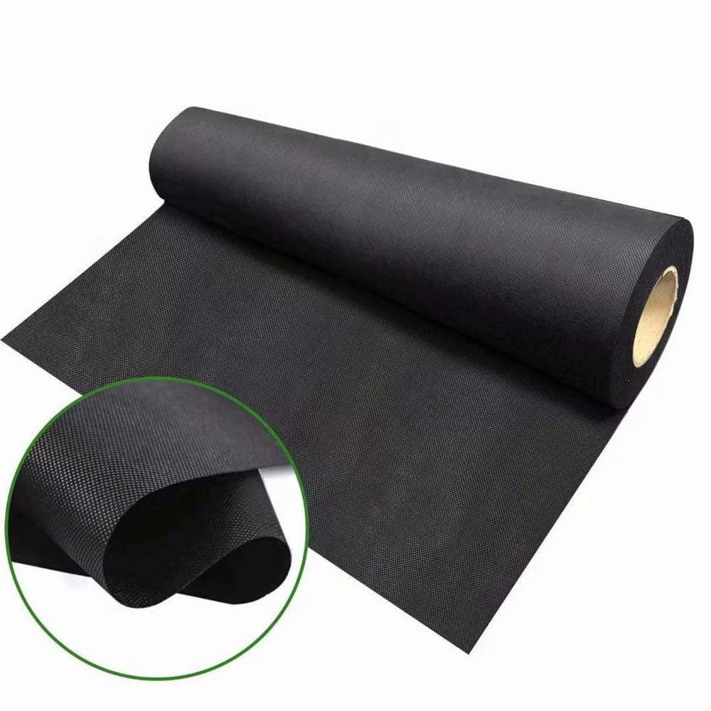 3 ft. x 100 ft. Non-Woven Weed Barrier Landscape Fabric for Gardening Mat a