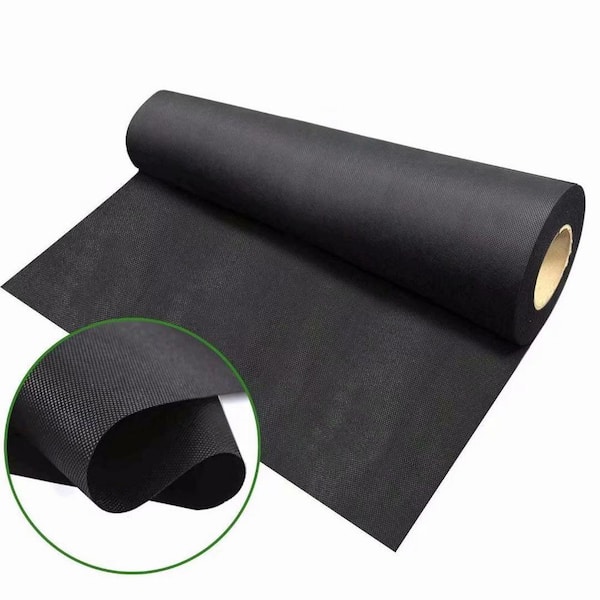 Agfabric 3 ft. x 100 ft. Non-Woven Weed Barrier Landscape Fabric for Gardening Mat and Raised Bed, Weed Control