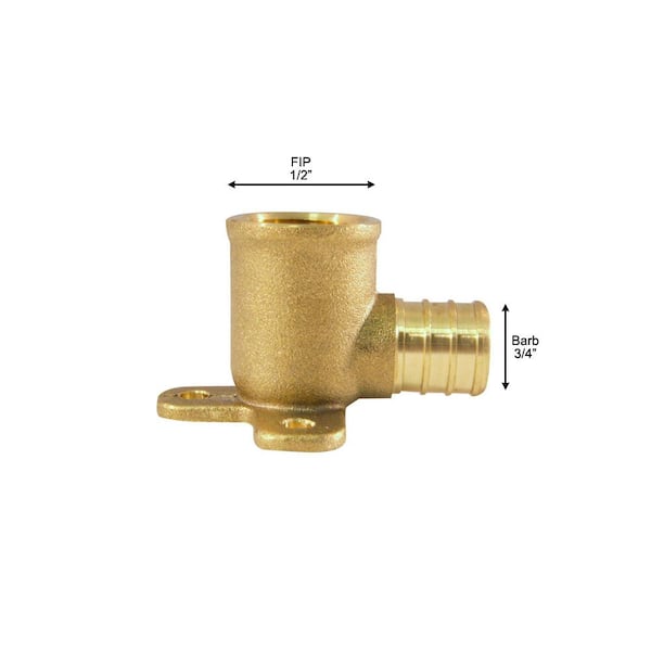 DOJA Barcelona 90° Thread Fitting Made Of Brass, 1 Inch, 2 X Internal Thread, Brass Bracket, Brass Pipe Angle For Irrigation Systems, Angle Pipe Brass For Radiator Pipes, Compressed Air Pipes - View #13