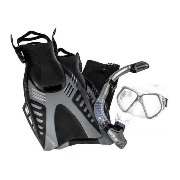 Unbranded Dyna Flex 5-Piece Dive Set - Large/X-Large