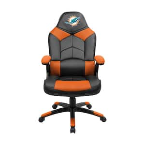 Miami Dolphins Black PU Oversized Gaming Chair