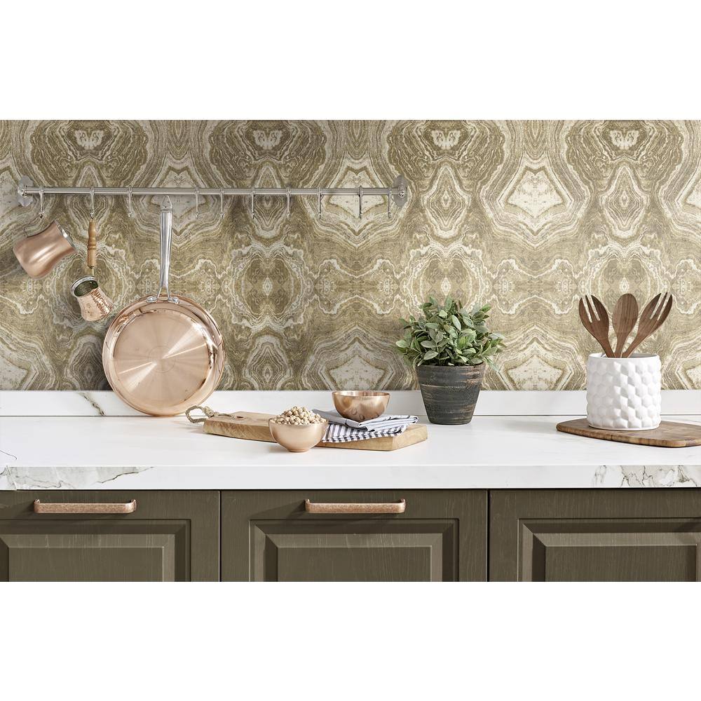 Sandrift Geometric Peel and Stick Vinyl Wallpaper