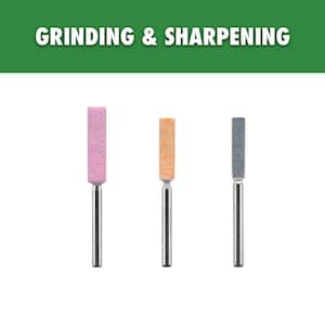 Dremel 3/16 in. Rotary Tool Grinding Stone for Sharpening Chainsaw Blades  (2-Pack) 454 - The Home Depot