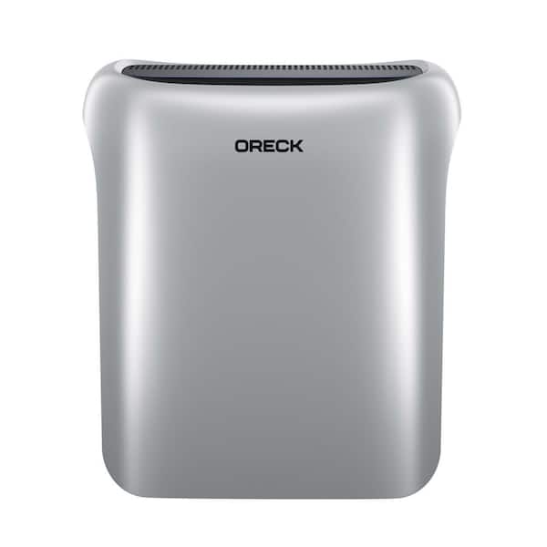 Air Response 206 sq. ft. HEPA-Type Filter Whole House Air Purifier in Metallic with Odor Control and Auto Mode