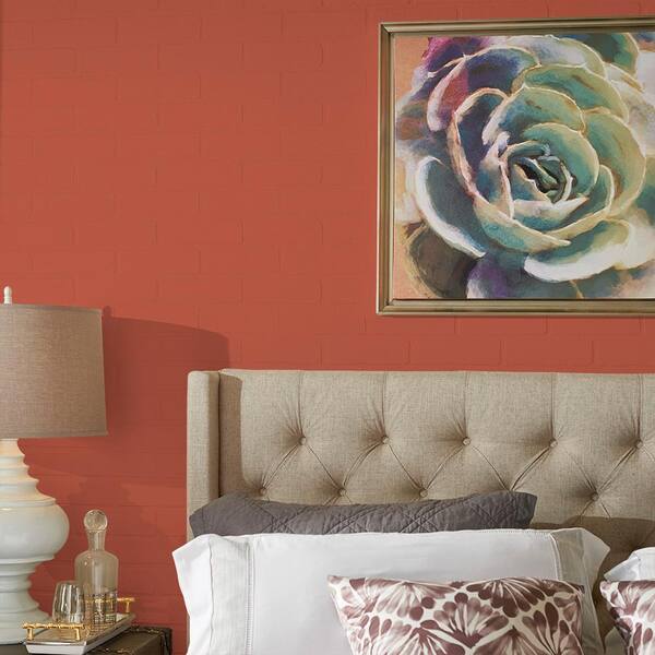 BEHR - 5 gal. #BIC-46 Clay Red Flat Interior/Exterior Masonry, Stucco and Brick Paint