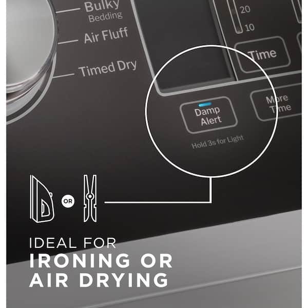 GE - 7.4 cu. ft. Electric Dryer with Sensor Dry in White
