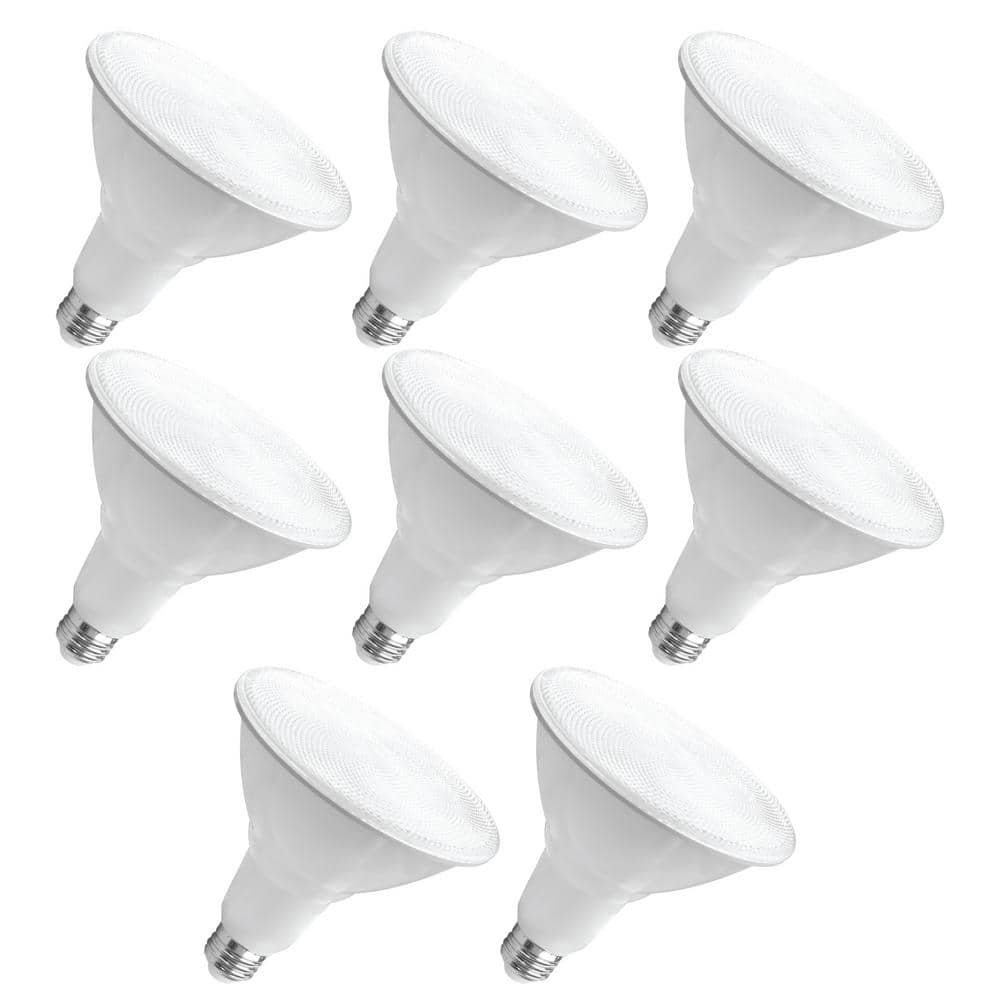 Viribright 100W Equivalent Soft White (2700K) PAR38 Dimmable 80plus CRI Flood LED Light Bulb (8-Pack) -  750075-8