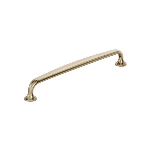 Renown 8-13/16 in. (224mm) Center-to-Center Golden Champagne Arch Cabinet Pull