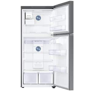 29 in. 17.6 cu. ft. Top Freezer Refrigerator with FlexZone and Ice Maker in Fingerprint-Resistant Stainless Steel