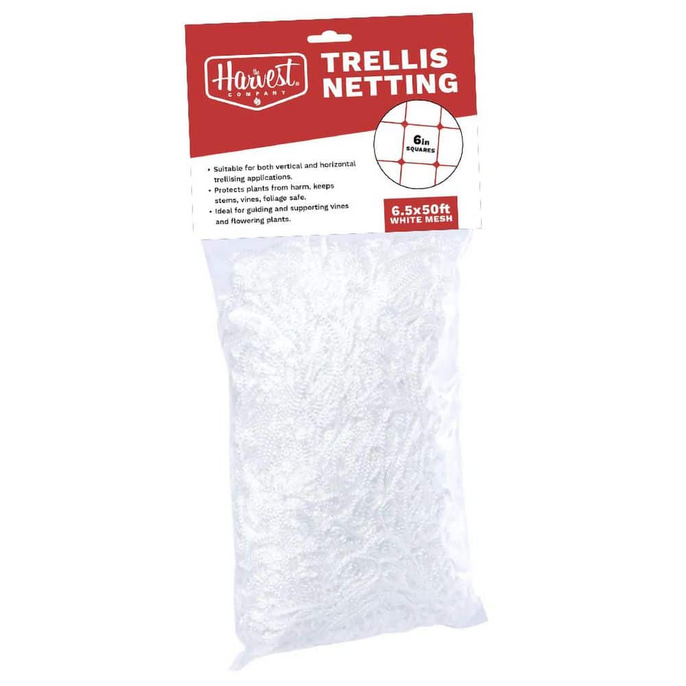 6.5 ft x 50 ft Heavy-Duty Garden Trellis Netting, 6 in Mesh Squares (1-Pack) price history on PriceWatchPro