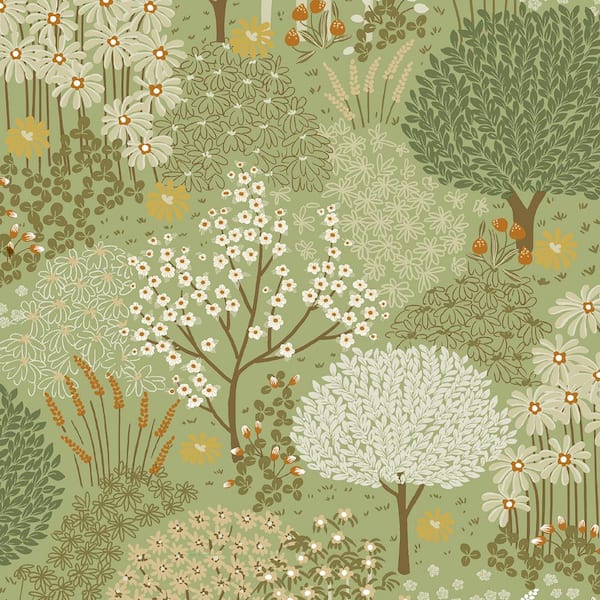 Graham & Brown Fable Sage Wallpaper