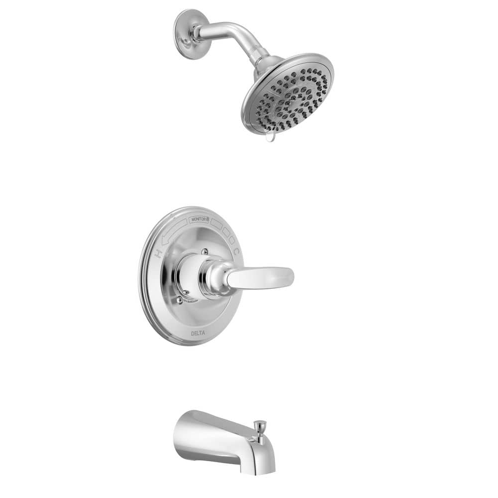 Foundations 1-Handle Tub and Shower Trim Kit in Chrome (Valve Not Included) price history on PriceWatchPro