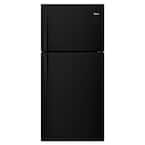 19.2 cu. ft. Top Freezer Refrigerator in Black